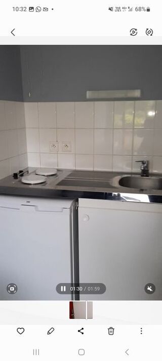  Appartement à louer 1 pièce 22 m²