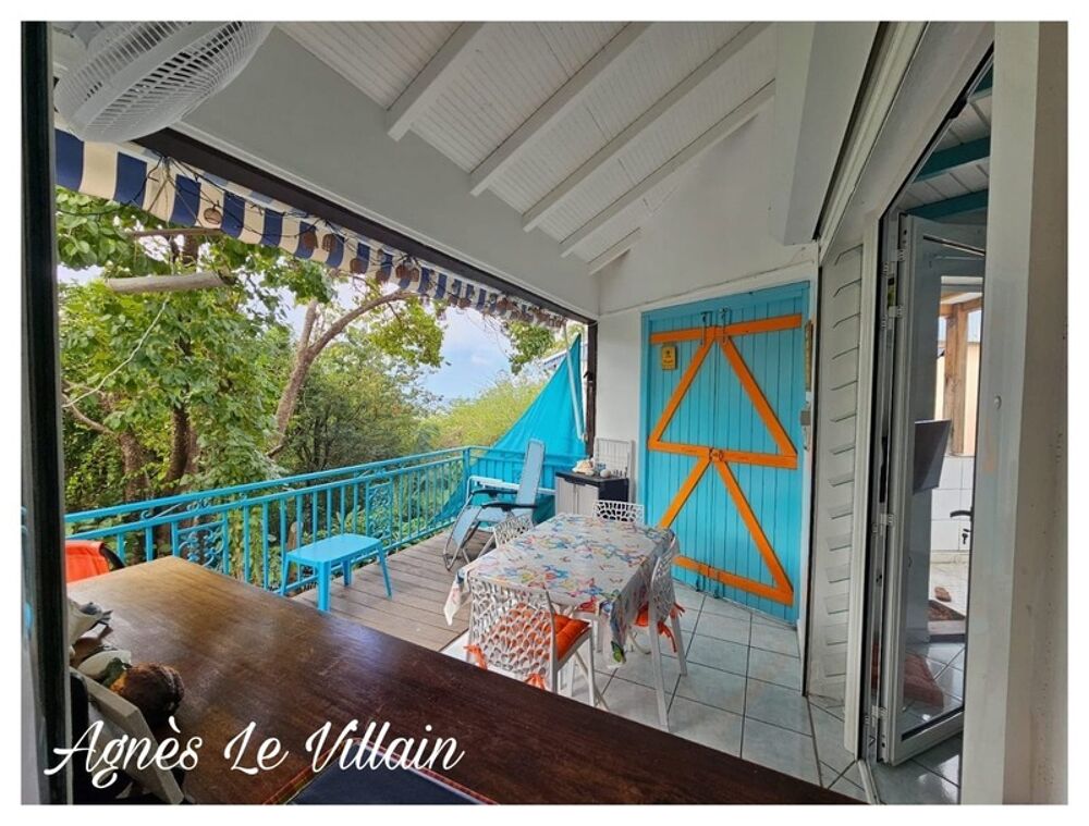 Vente Appartement Duplex Vue Mer 2 chambres + Mezzanine Plage à pieds Deshaies