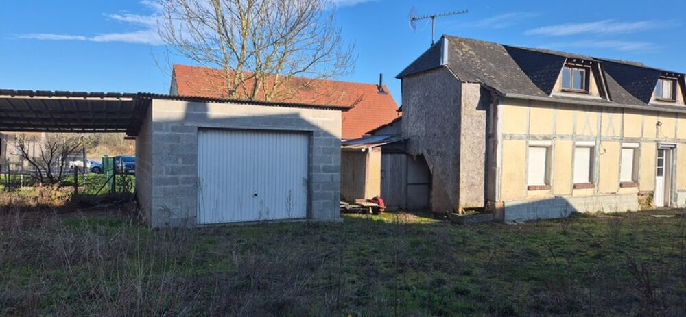 BOSC LE HARD (76) A vendre Maison avec jardin de 400 m²  90 m² surface plancher  Fort potentiel de rénovation