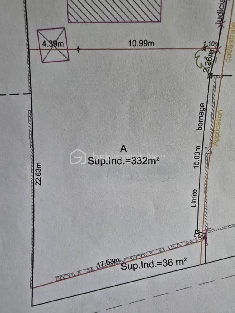 Vente Terrain Parcelle de terrain 332 m² à commune carron Sainte Suzanne Sainte suzanne