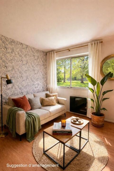   T2 au calme � 55 m� � Vue parc sans vis-�-vis � R�sidence avec piscine Appartement - 2 pi�ce(s) - 55 m�