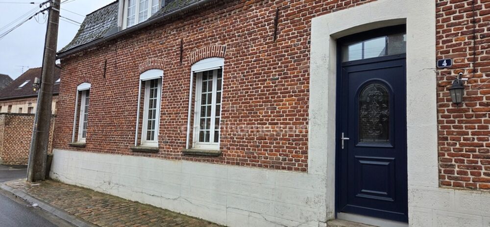 A ROMERIES 59730 - MAISON DE CARACTERE A FORT POTENTIEL EN COEUR DE VILLAGE - 4 A 6 CHAMBRES