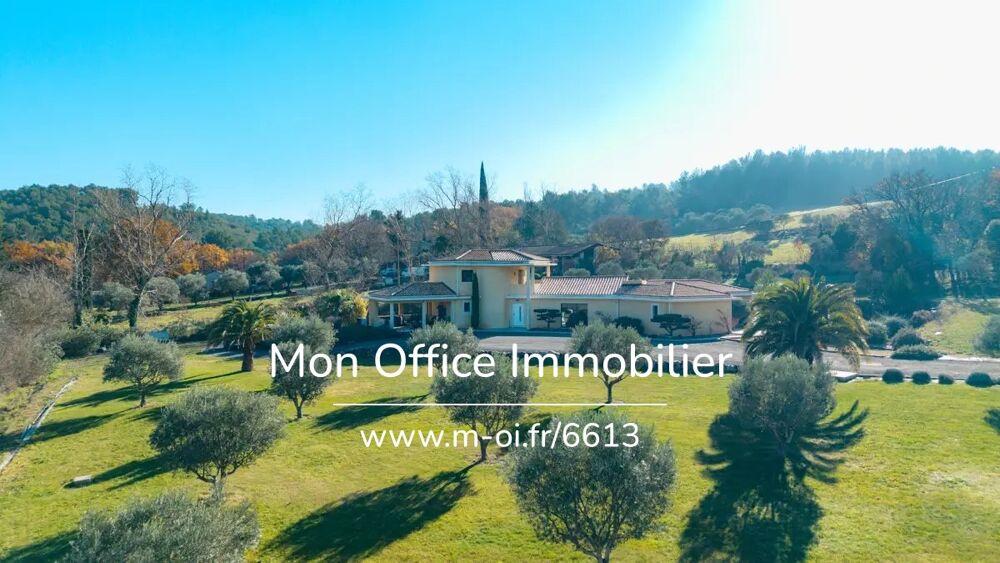Vente Propriété/Château Référence : 6613-MAC. - Maison familiale de 225 m2 sur 1 hectare avec piscine et double garages, idéalement située Aix en provence