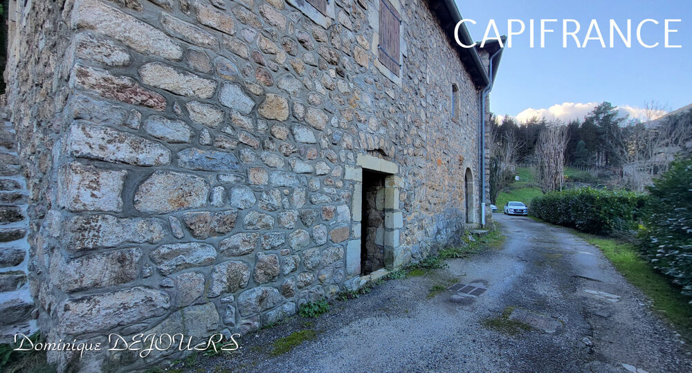Vente Maison ARDECHE - Vallée de L'Eyrieux - Ensemble de 6 Gites rénovés à exploiter Immédiatement- 4000m² de terrain Saint sauveur de montagut
