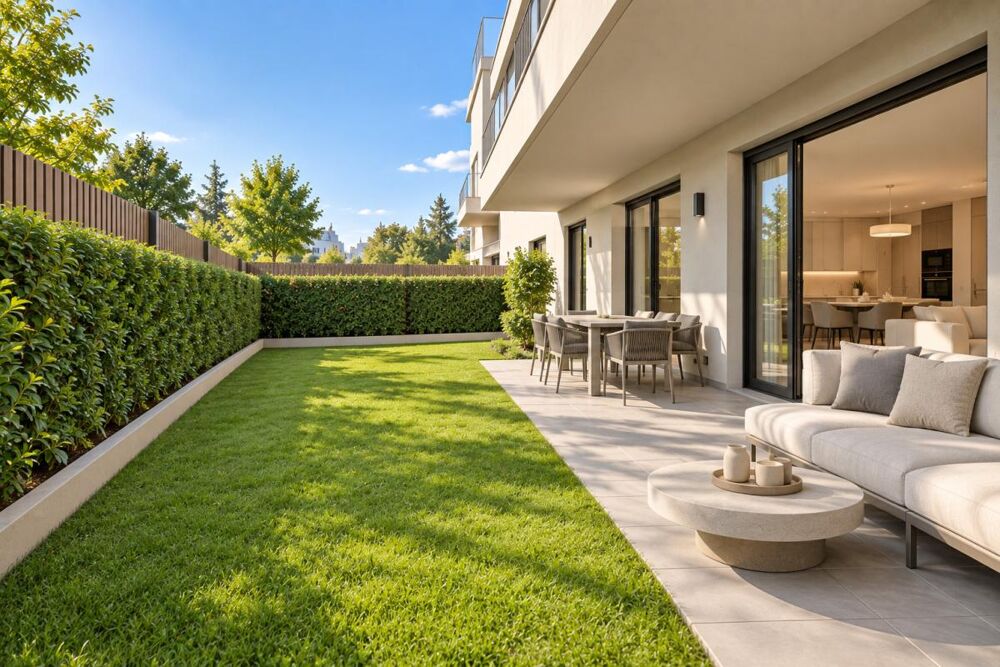 Vente Appartement REZ-DE-JARDIN DE 4 PIÈCES AVEC JARDIN, AU CŒUR DU BOURG Montevrain