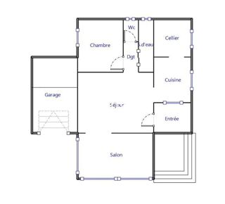  Maison � vendre 3 pi�ces 71 m�