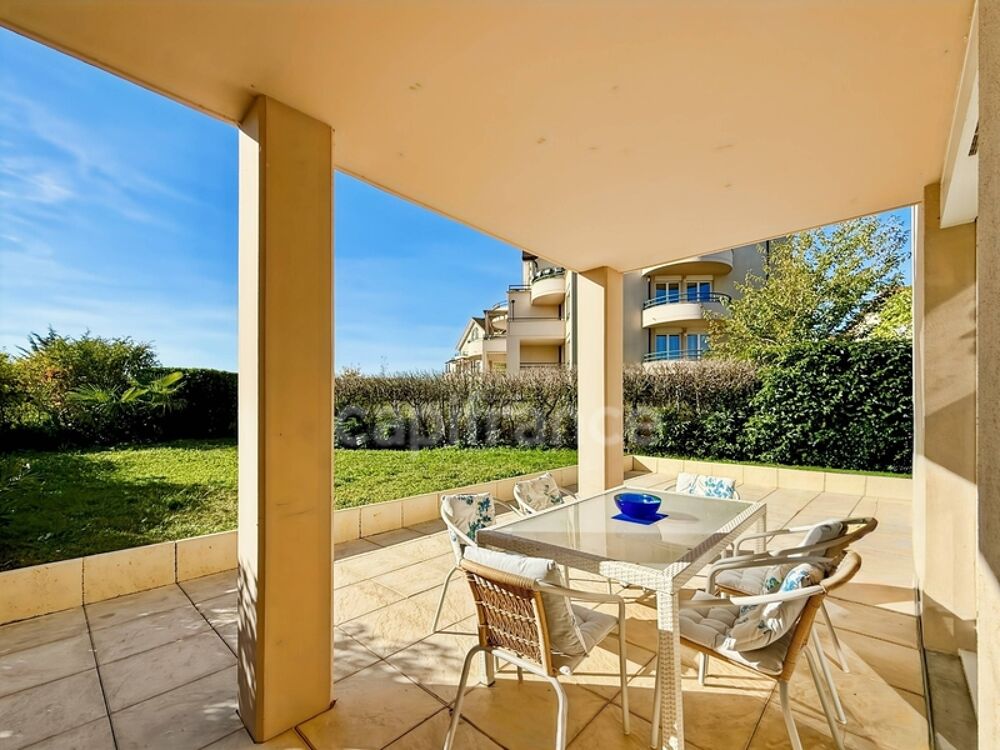 Appartement à vendre 3 pièces DIVONNE LES BAINS (01) - 91m2 - jardin (350m2), cave (10m2), garage (21m2)