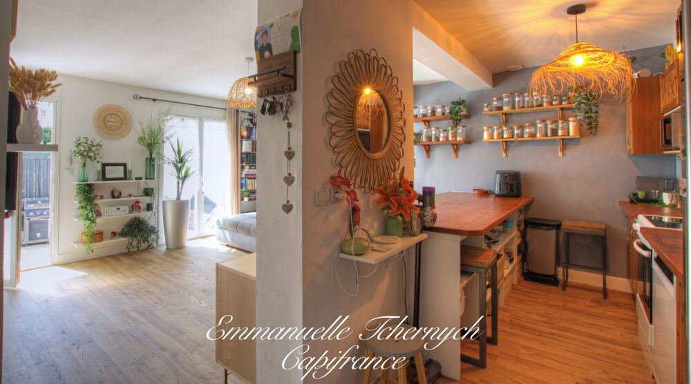 Vente Maison Miramas - Maison 4 pièces 80 m² - 3 chambres - Terrasse 35 m² - 2 parkings - DPE B Miramas