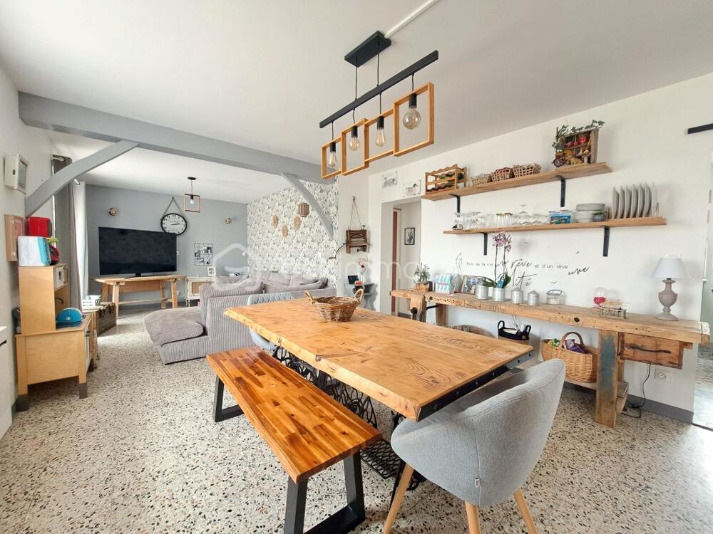 PAVILLON DE 5 CHAMBNRES AVEC TOUT CONFORT DE PLAIN PIED + UNE MAISON ATTENANTE A 5 MINUTES DU CENTRE VILLE DU CROTOY