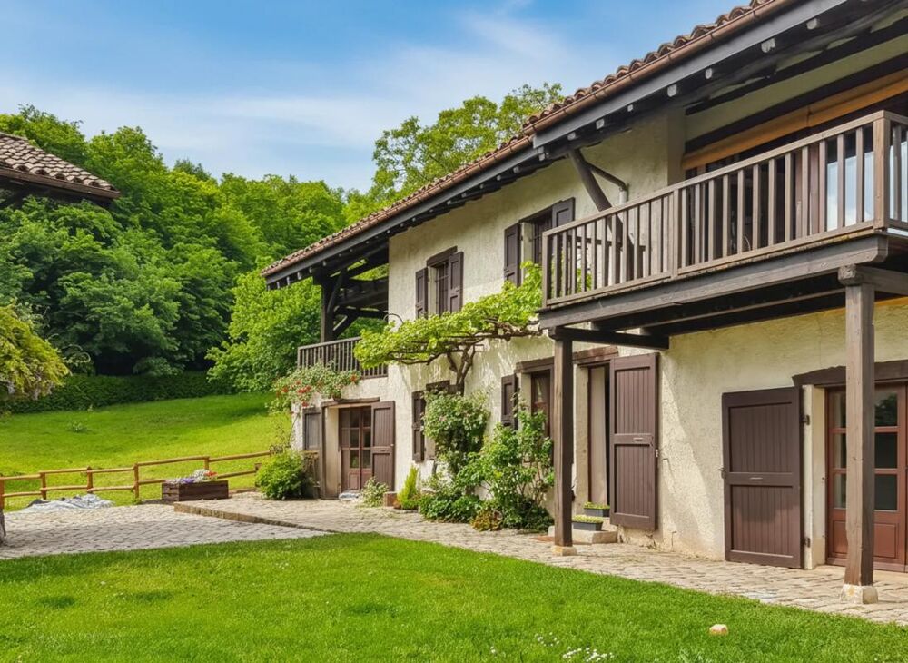 Propriété familiale avec espace bien-être et 8 600 m² de nature