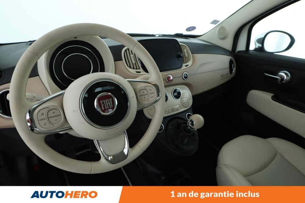 500 C C 1.0 Hybrid BSG Dolcevita 70 ch 2022 occasion 92130 Issy-les-Moulineaux