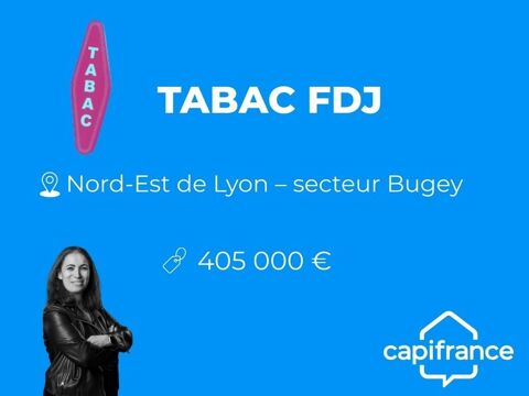 Fonds de commerce Tabac FDJ &agrave; vendre Nord Est Lyon Secteur Bugey (01) 405000 01800 Meximieux