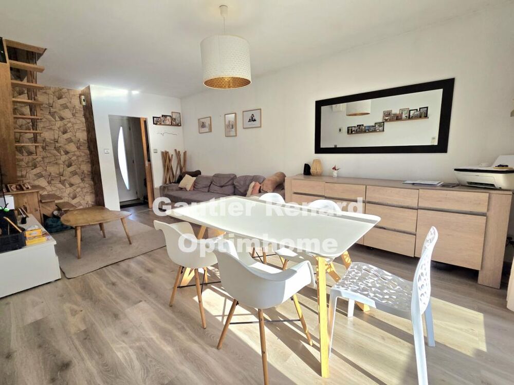 Maison semi-individuelle entièrement rénovée  Secteur très prisé du Rôleur  5 pièces SAINT SAULVE (59)