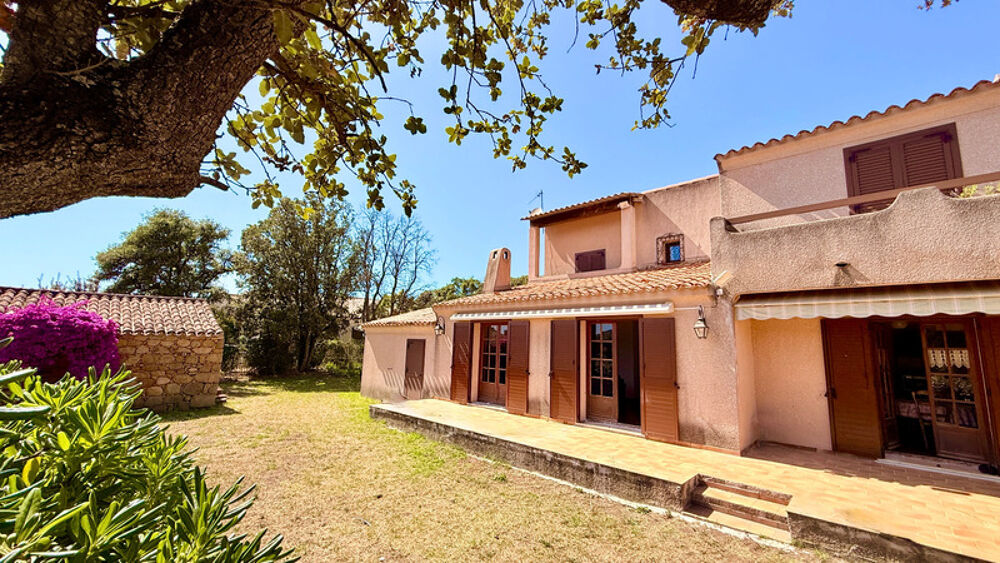 ECCICA-SUARELLA (Corse) : Maison T4, caseddu en pierre, garage, terrain piscinable, vue dégagée