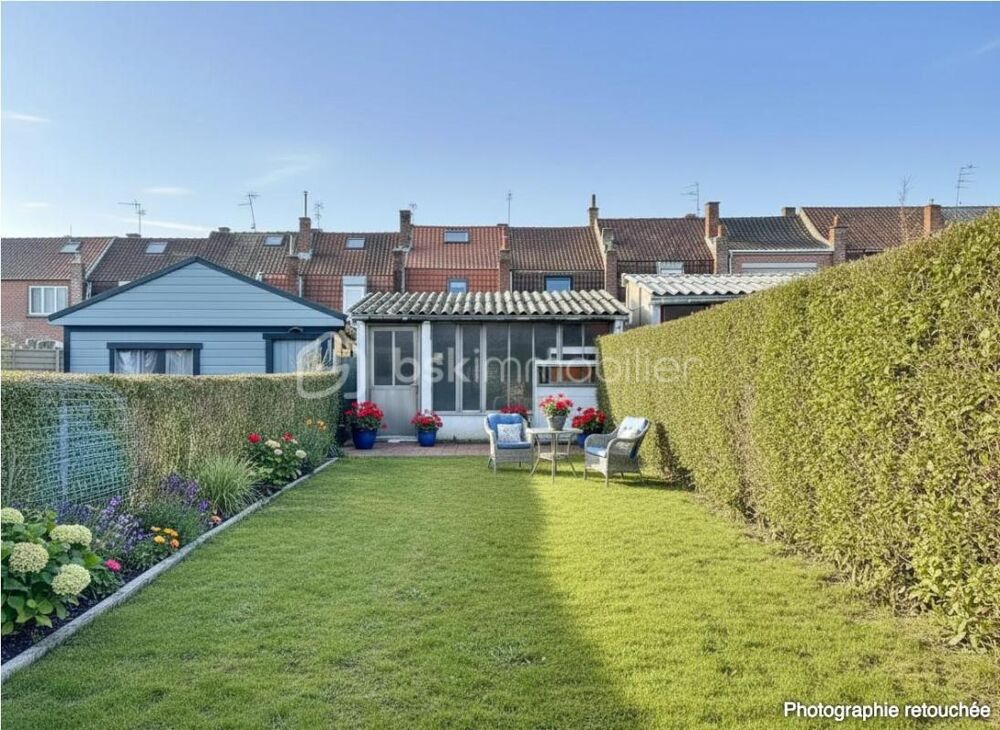 Vente Maison Maison à vendre à Linselles – 4 pièces – 111 m² – Jardin exposé sud-ouest Linselles