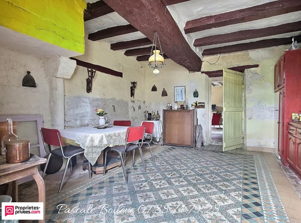 Maison avec grange et terrain ? Méon (49490)