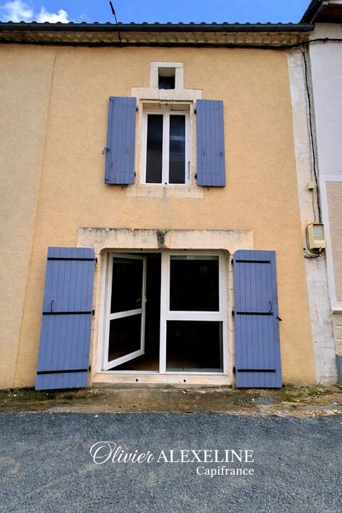   Maison de bourg � Verteillac (24) - 85M� - 5 Pi�ces - 3 Chambres - Jardin Maison - 5 pi�ce(s) - 85 m�