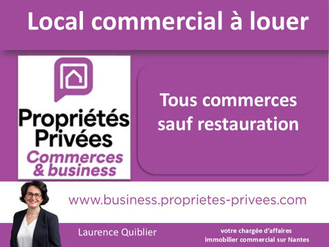   44000 NANTES - A LOUER LOCAL COMMERCIAL 57 M², PROCHE PLACE DU PILORI 