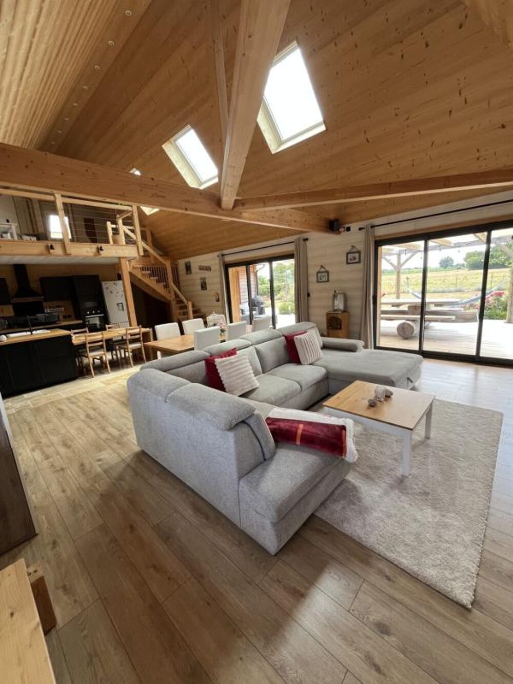 Vente Maison Maison coup de coeur en ossature bois de 168 M2 4 chambres Beaux volumes et au calme Fierville les parcs
