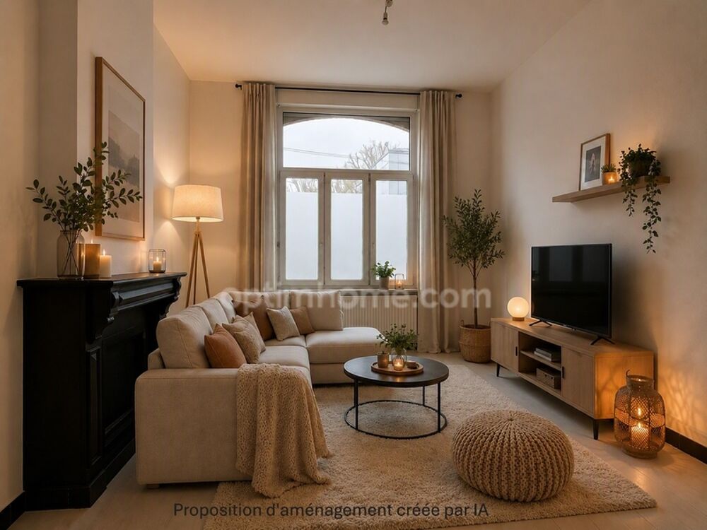 Maison à vendre 6 pièces WAMBRECHIES (59)