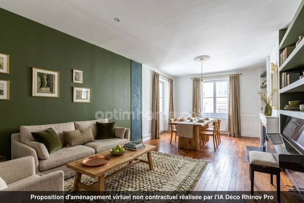 Appartement 5 pièces 107 m² · à Lyon 1 · 107 m² · 520 000 €