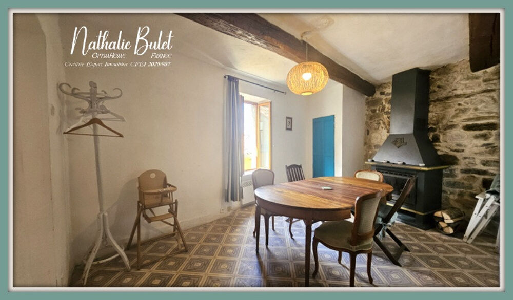 À vendre  Maison de village avec vue imprenable  Roquebrun (34360)