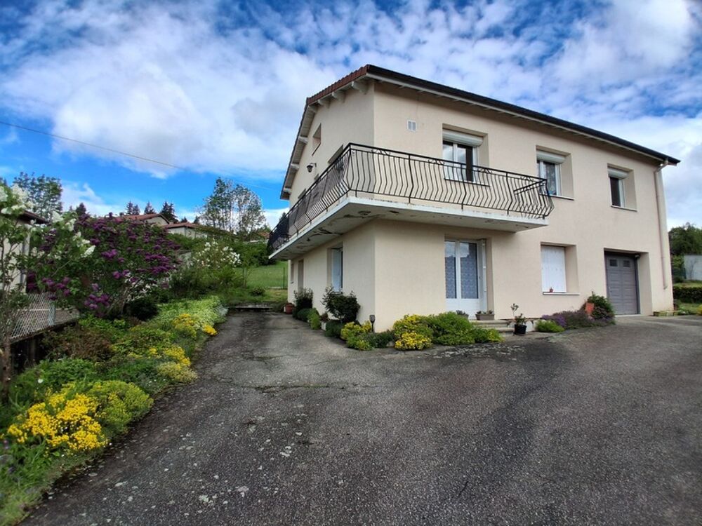 Maison 3 chambres, pièce annexe, vue dégagée, sans vis-à-vis à Saint-Didier-en-Velay