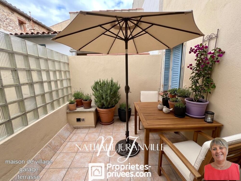 Maison de village Argeles Sur Mer 3 pièces 71 m2 avec garage et terrasse