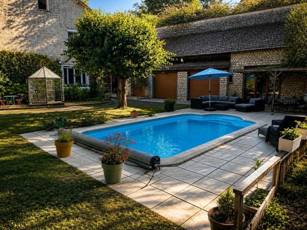 Vente Maison Maison meulière 143 m²+ dependance + garage et piscine Milly la foret