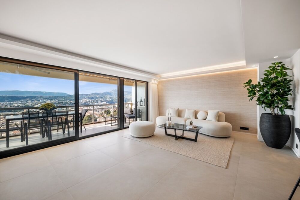 Appartement à vendre 3 pièces NICE - MONT BORON DERNIER ETAGE (06)