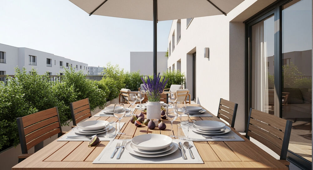 Vente Appartement Prêt à taux zéro : UN VRAI BONHEUR. 2 PIÈCES de 43.15m² + UNE TERRASSE - TOULOUSE Toulouse