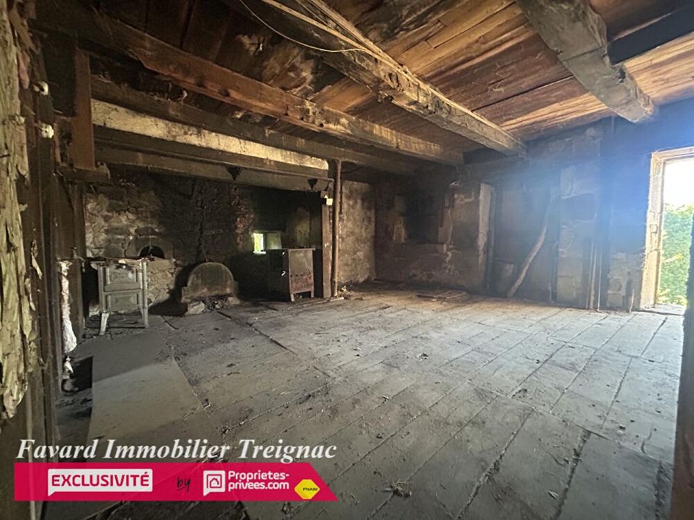 Vente Maison Corps de ferme et Logis/four  Terrain 14 877 m²  Ruisseau  Parc Naturel Régional de Millevaches  Massif des Monédières Saint augustin