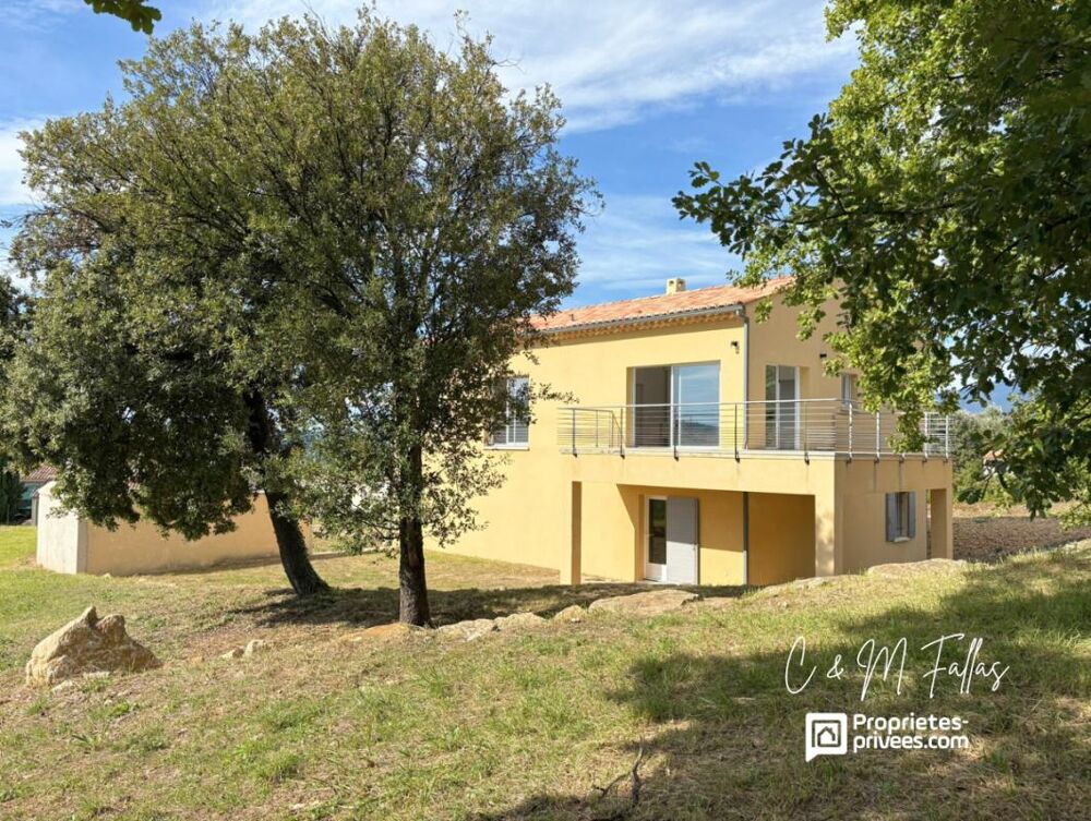 Vente Maison Villa 120 m² , garage 126 m², vue imprenable sur le Ventoux et les monts environnants Blauvac