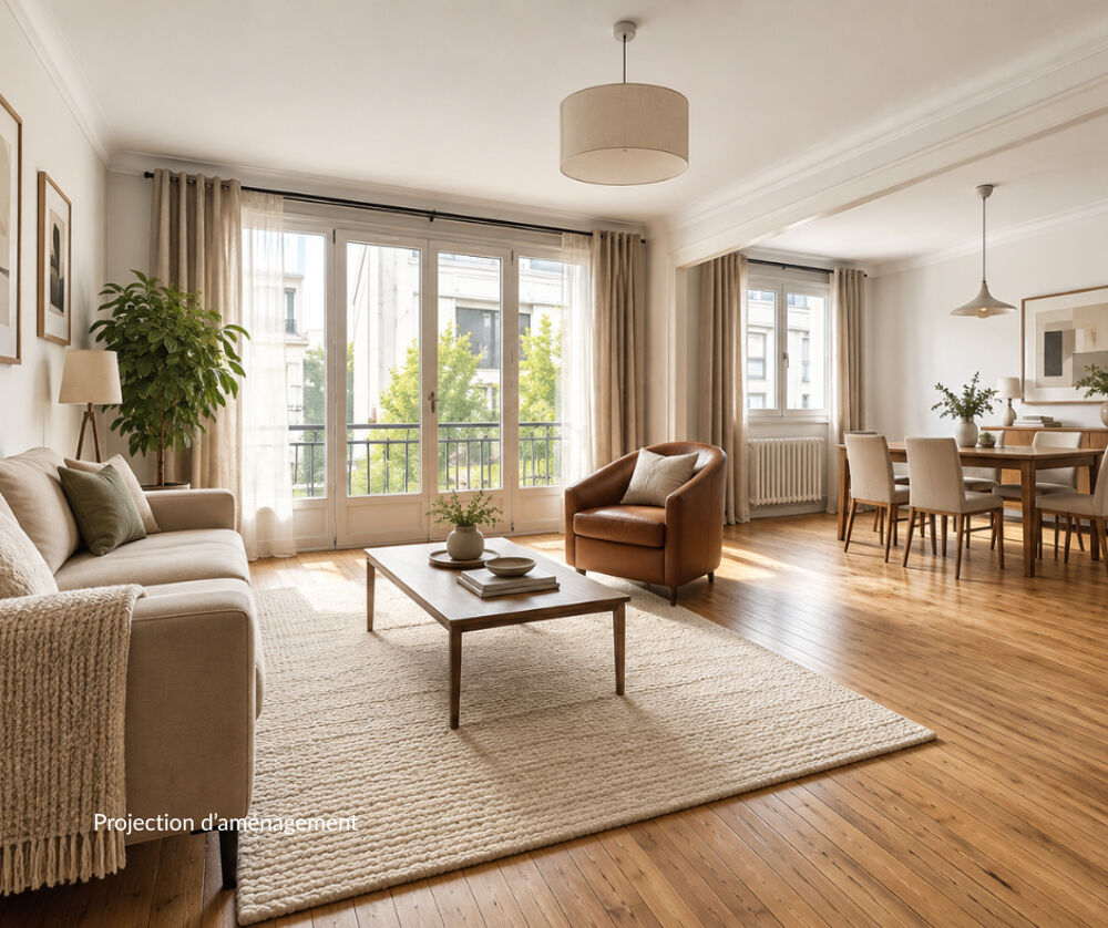 Appartement 3/4 pièces - Nantes Saint-Donatien - 93m²