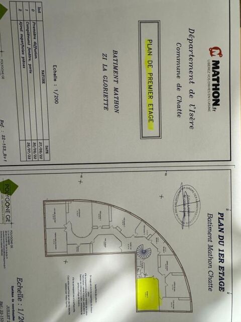 Bureau &Agrave; Louer 531 38160 Chatte