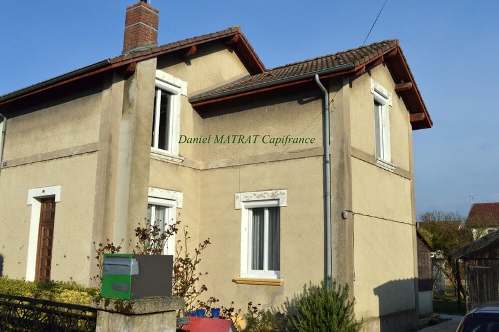 Vente Maison Dpt Saône et Loire (71), à vendre SAINT VALLIER maison P6 Saint vallier