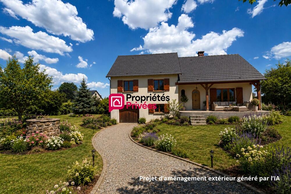 Maison T5 à vendre de 116 m² avec sous-sol complet et combles aménageables à Saint Gervais D'Auvergne 63390