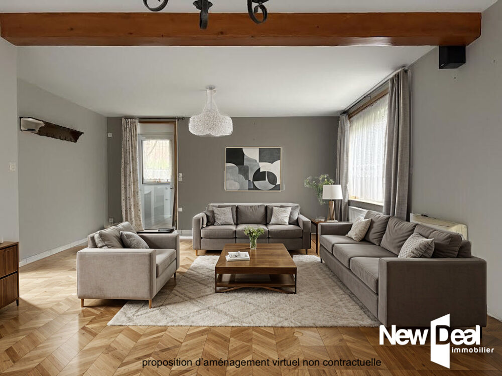 Maison individuelle au calme  5 chambres + bureau  DPE C