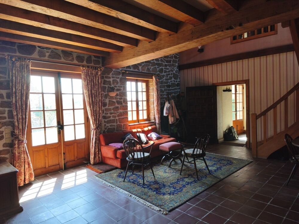 Vente Maison Maison à vendre 7 pièces 234 m² LE BOURG D'HEM (23) Lac pêche gîte 2 Maisons 1 Grange 1 Garage 1 terrain ( 35 min autoroute A 20 Le bourg d hem