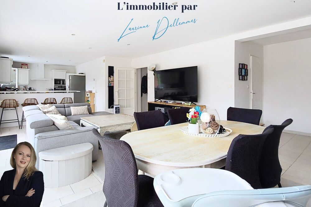 Pavillon individuel semi plain-pied 130 m2, 4 chambres avec garage et son studio indépendant de 30m2 - Thun Saint Amand (59) de