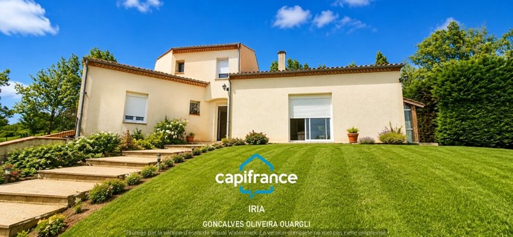Villa à vendre avec piscine sur une parcelle de 8920m² ALLEZ ET CAZENEUVE (47)