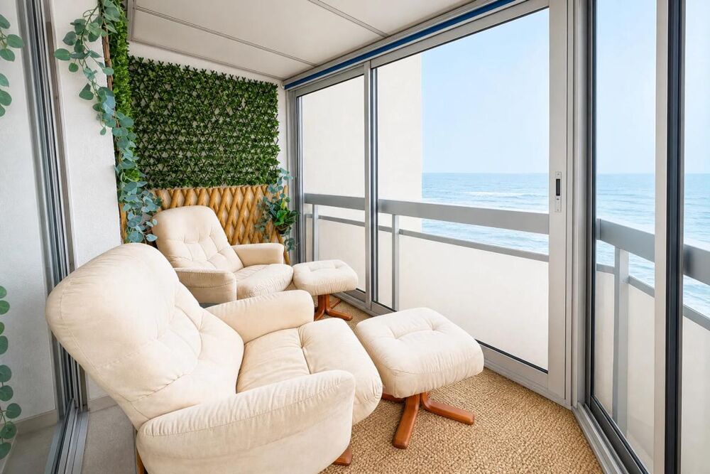 À vendre  Appartement 3 pièces avec vue mer et prestations rare