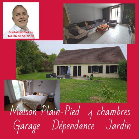   Maison secteur CHERISY 28500 - 6 pi�ce(s) 125 m2 Maison - 6 pi�ce(s) - 125 m�