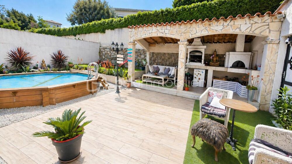 Vente Maison ?Charmante maison de PLAIN PIED : 111 m2 / 398m2, GARAGE ET PISCINE  ? Montbazin