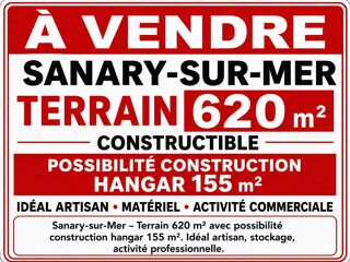  Terrain � vendre 620 m�