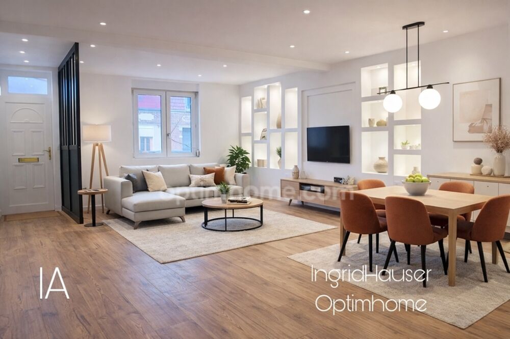 MAISON DE VILLE MITOYENNE-4 PIECES-110M2 CAMBRAI