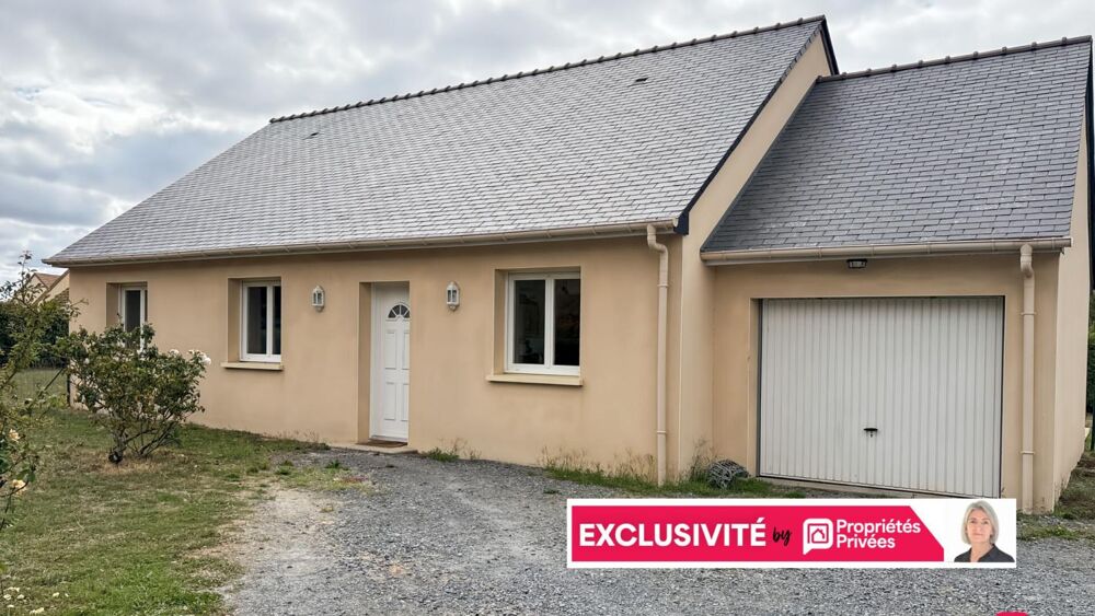 Maison plain pied - Louailles 5 pièce(s) 90 m2