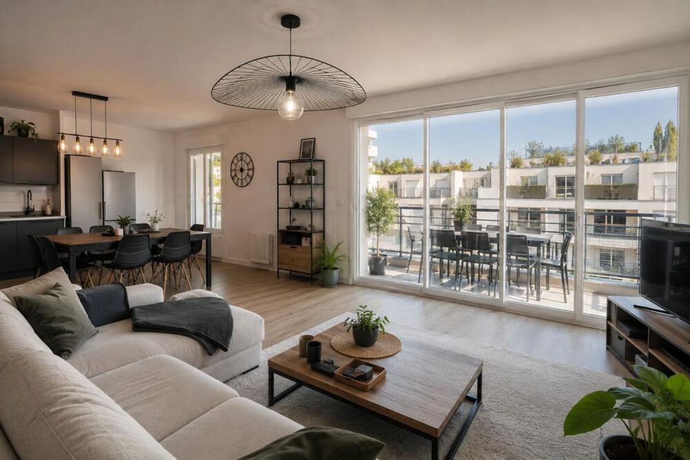 Vente Appartement T4 LUMINEUX avec BALCON – 6e ÉTAGE – Centre-ville Gennevilliers
