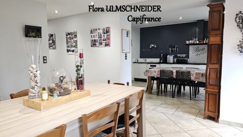   Authenticit et espace : grande maison mitoyenne en pierre avec 5 chambres  vendre  CHINDRIEUX avec garage et terrain proche d Maison - 7 pice(s) - 199 m