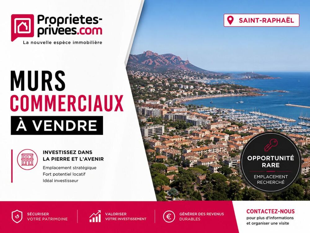 Vente Immeuble Murs commerciaux Saint Raphael 271m2 Saint raphael